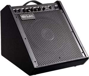 Professional <b>10</b>-<b>Inch</b> Woofer 100W for Electric Drum Amplifier 3-Band EQ for 2 Audio Inputs 2.0 Channel Metal Construction - Product Image 2