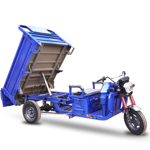 Elektrische Driewielige Motorfiets Driewieler Landbouwvoertuig Open Vracht Huishouden Dump Truck - Product Image 2