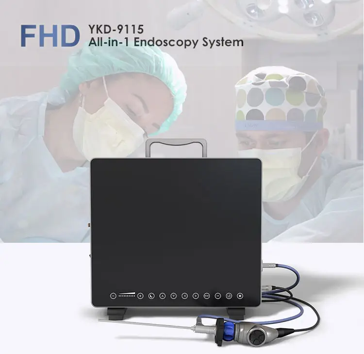 15 "Fhd Compacte Endoscoop Camera Videosysteem Voor Basis Chirurgische Instrumenten Ikeda 9115e