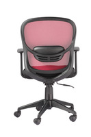 Chaise de bureau exécutive de luxe Kabel Full Mesh, dossier moyen, structure en aluminium, pivotante, certifiée TUV/BIFMA, garantie 1 an