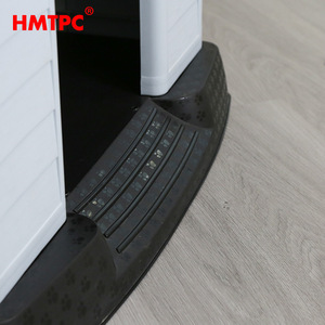 Casa para Perros de Exterior Hmtpc, Caseta para Perros Grande de Plástico Impermeable, Caseta para Mascotas con Forma Triangular - Product Image 2