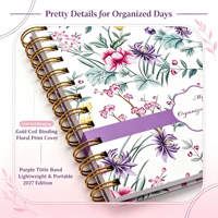 Carnet de notes à spirale personnalisé avec impression en feuille d'or rose, reliure thermique, couverture rigide en cuir/PVC