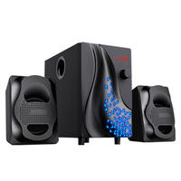 Altavoz Inalámbrico BT para Fiestas en Casa, KTV, 2.1 Canales, Multimedia, Altavoces para Juegos de Computadora de Escritorio