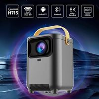 Nouveauté E350 Projecteur intelligent portable WiFi LED Full HD 720P Mini cinéma maison Cinéma intérieur