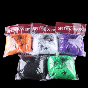 Accesorios <span class=keywords><strong>de</strong></span> <span class=keywords><strong>Halloween</strong></span> <span class=keywords><strong>para</strong></span> la decoración <span class=keywords><strong>de</strong></span> la casa embrujada <span class=keywords><strong>Tela</strong></span> <span class=keywords><strong>de</strong></span> <span class=keywords><strong>araña</strong></span> <span class=keywords><strong>de</strong></span> algodón 4PCS Juego <span class=keywords><strong>de</strong></span> <span class=keywords><strong>araña</strong></span> Accesorios <span class=keywords><strong>de</strong></span> <span class=keywords><strong>Halloween</strong></span> Mercancía - Product Image 3