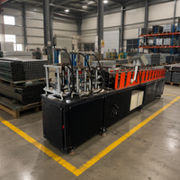 Machine automatique de formage à froid de profilés en acier en C, 3 tailles modifiables, système de découpe hydraulique PLC