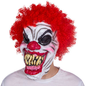 Masque de Clown <span class=keywords><strong>Horreur</strong></span> en Latex pour Halloween et Noël – Masques de Fête Intégraux pour la Tête, Idéal pour les Évades de Chambre, Accessoires de Cosplay et <span class=keywords><strong>D</strong></span>éguisements - Product Image 2