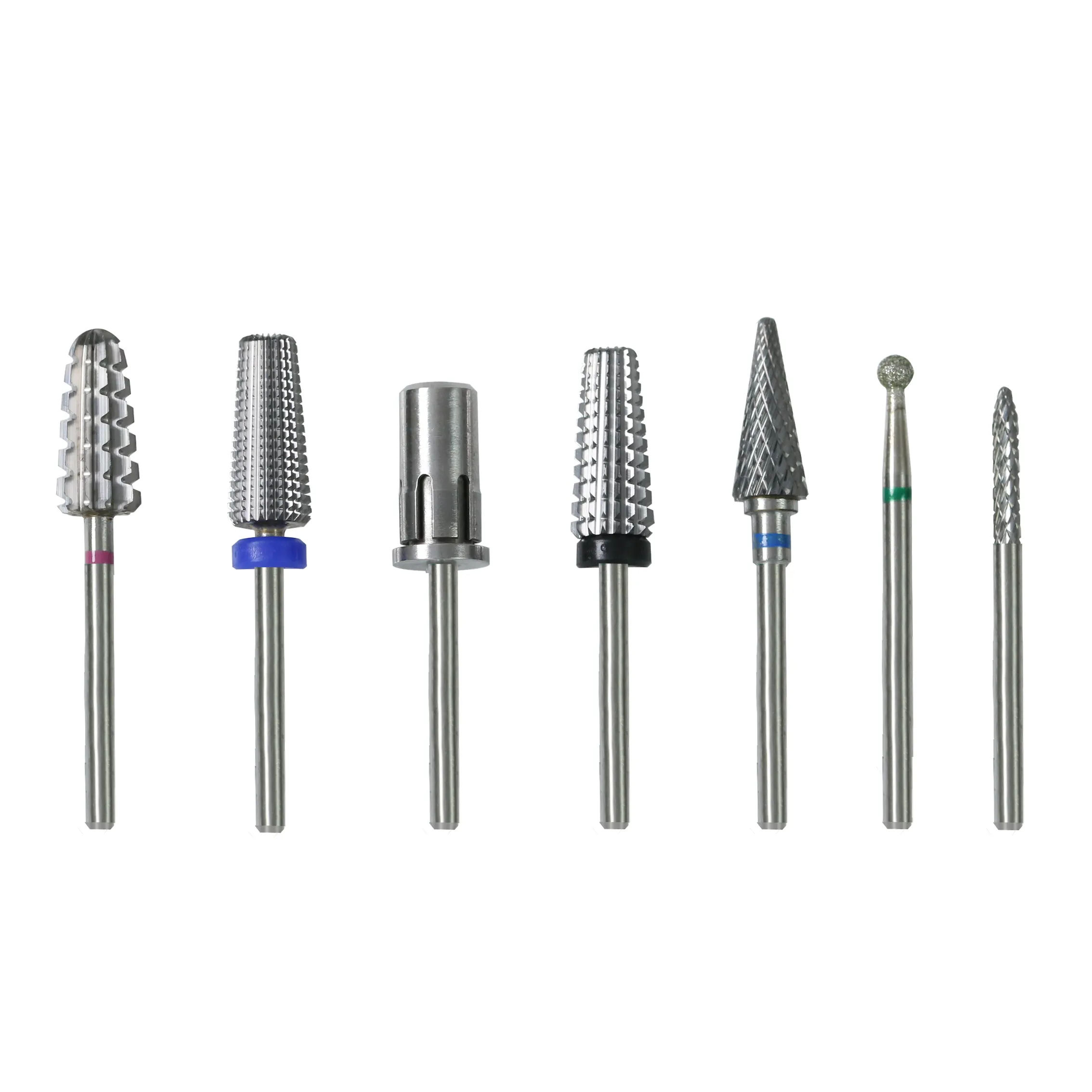 Tốt Nhất 7Pcs Tungsten Nga Nail Khoan Bits 5 Trong 1 Cleaner Carbide Nail Khoan