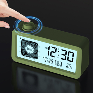 Lumière de bureau mignon matin Mini Portable Snooze compte à rebours minuterie bureau Table écran Lcd nuit réveil numérique pour étudiant - Product Image 5
