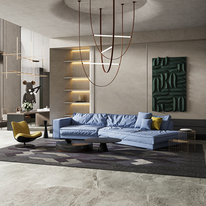 Living Room <b>Sofas</b> Modern Designer 7 Seater Couch Fabric Italian Set Furniture Luxury Set Furniture Modern RC-SF-03-CLIFTON Couch - Product Image 4