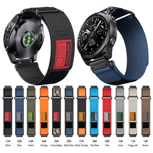 <span class=keywords><strong>Bracelet</strong></span> de remplacement en nylon à ajustement rapide 26MM pour <span class=keywords><strong>Garmin</strong></span> Fenix 7X/7X Pro/6X/6X Pro/5X/5X Plus6/<span class=keywords><strong>Epix</strong></span>/Tactix 7 Pro - Product Image 1