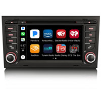 Stock UE Erisin ES6574A Système de navigation GPS Android 7 pouces avec écran partagé Android Auto & Stéréo pour Audi A4/SEAT EXEO Autoradio