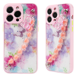 SOMOSTEL Fundas avec bracelet décoration motif peint étui <span class=keywords><strong>de</strong></span> protection <span class=keywords><strong>de</strong></span> téléphone portable pour étui iphone - Product Image 1