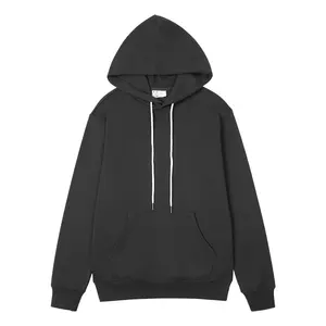 Toptan düşük adedi yüksek kalite 400 gsm büyük beden kazak Hoodies erkekler bırak omuz ağır özelleştirilmiş boş baskı tasarımı