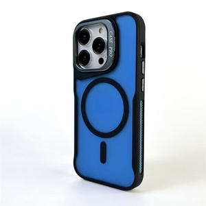 เคสโทรศัพท์มือถืออะคริลิกใสแบบด้านพร้อมที่ใส่เลนส์สำหรับ iPhone 16 15 14 13 12 11 Pro Max ฝาหลังแม่เหล็ก - Product Image 6