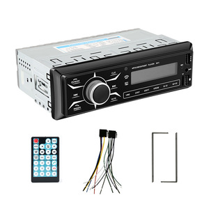 Lecteur MP3 de voiture 1DIN, radio FM BT, entrée USB, carte TF, entrée AUX, appels mains libres, ajustement universel, son haute fidélité, design portable - Product Image 1