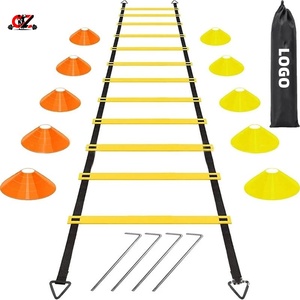 Kit d'entraînement d'agilité en PP personnalisable avec logo, marqueurs d'obstacles et clous de marquage pour l'entraînement de football – Vente en gros à prix réduit - Product Image 1