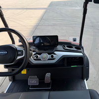 Voiturette de golf électrique DC-H-F2+2, modèle rehaussé 4 places, personnalisable, très populaire, pour la vente en gros