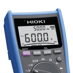 มัลติมิเตอร์แบบดิจิตอล HIOKI รุ่น DT4256 V ความแม่นยำขั้นพื้นฐาน 0.3% แรงดันไฟฟ้ากระแสสลับ ความถี่ 40Hz ~ 1kHz - Product Image 3