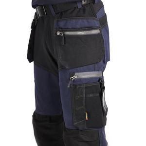 BLAKLADER - 159713438699D124 Pantalones piratas elásticos Azul marino oscuro/Negro-PANTALONES DE TRABAJO EAN 7330509921609 PANTALONES DE TRABAJO DE CARGO - Product Image 5