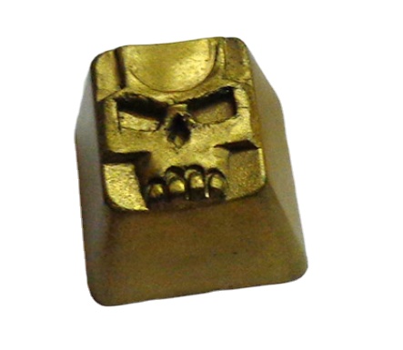 Пользовательский Ретро аниме компьютер ноутбук металлическая 3D Клавиатура