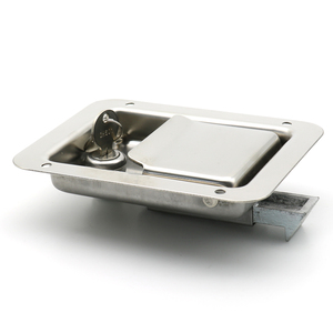 Stainless Steel Paddle <b>Lock</b> Multi-Point Locking <b>Tool</b> <b>Box</b> Flush Mount - Product Image 2