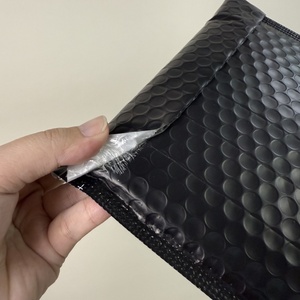 Busta nera impermeabile per imballaggio e Bubble Mailer con Logo personalizzato busta imbottita - Product Image 4