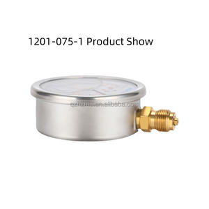 Manômetro Hidráulico Radial de Aço Inoxidável à Prova de Choque com Óleo 1200 0-16 bar 3 Meses de Garantia 0.35kg Vibração - Product Image 3