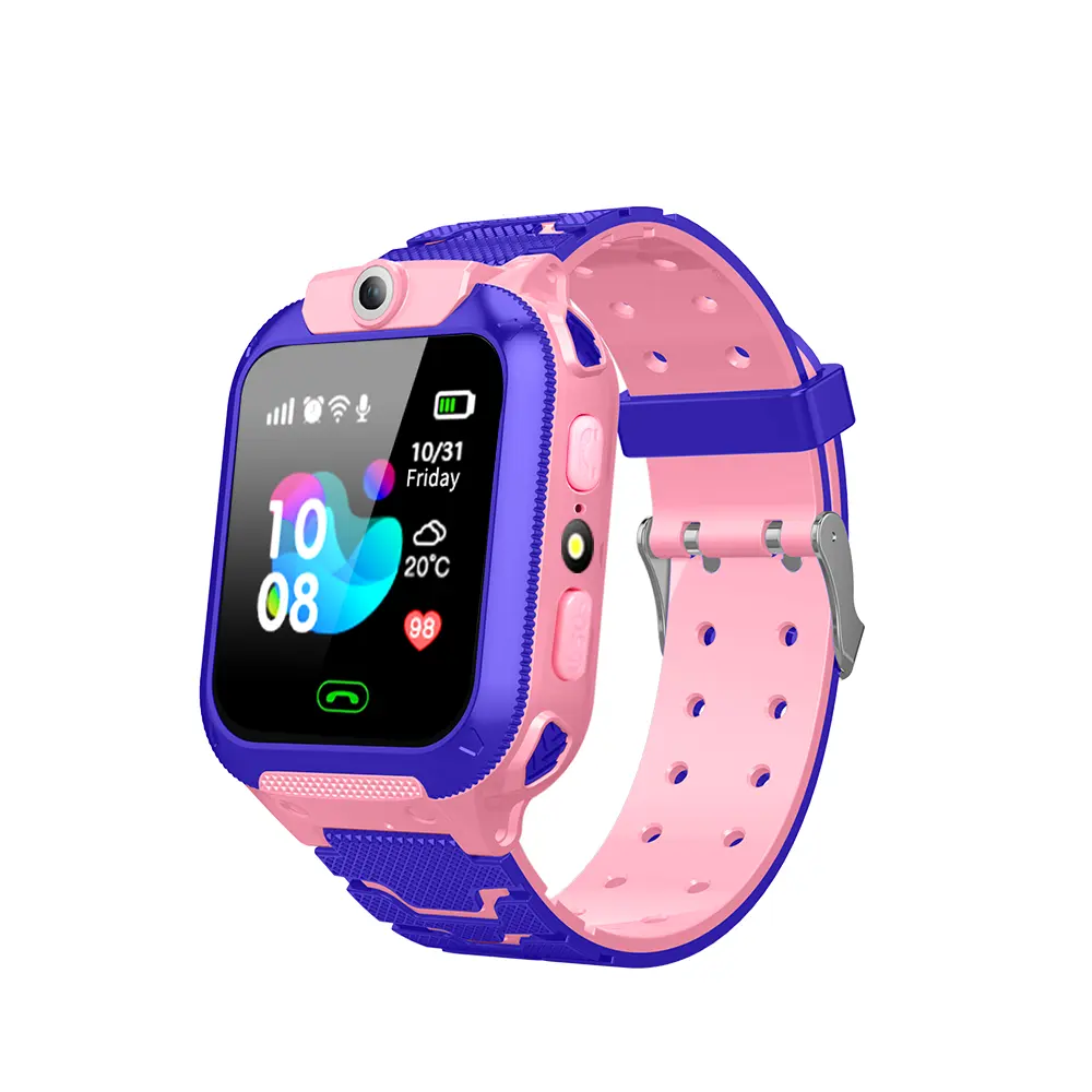 Relógio inteligente Relógio de Pulso para homens Crianças Relógio com SOS GPS Relógio Do Telefone Smartwatch ANAK Q12 jam tangan telefone
