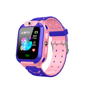 สมาร์ทนาฬิกานาฬิกาข้อมือสำหรับผู้ชายนาฬิกาสำหรับเด็ก SOS GPS Smartwatch ANAK โทรศัพท์นาฬิกา Q12 jam tangan โทรศัพท์ - Product Image 1