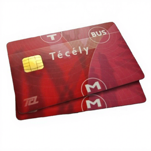 Fornitore di Carte di <span class=keywords><strong>Debito</strong></span> Bancarie in PVC Dorato di Alta Qualità, Carte con Chip IC per Soluzioni di Pagamento Bancario Sicuro - Product Image 1