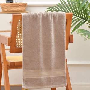 Serviette en coton doux de couleur unie avec logo personnalisé, séchage rapide, confortable, haute absorption, cadeau pour la maison et le spa - Product Image 4