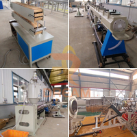 Machine d'extrudeuse de tuyau de feuilles de Pe acrylique Machine d'extrudeuse de tuyau de Pe en plastique Extrusion de fabrication faisant la machine de production