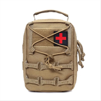Sac médical tactique Trousses de premiers soins Molle Chasse en plein air Camping Pochette à outils de survie d'urgence EDC