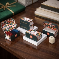 Nouvelle conception de boîte-cadeau en carton pour biscuits, adorable et élégante