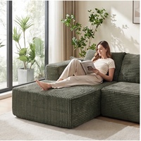 Ensemble de canapés compressés en tissu et éponge en forme de L, design moderne, exportation, récupération instantanée, BTCS007 pour usage domestique