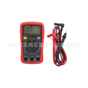 ยูนิ-ที ยูที 33 บี+ มัลติมิเตอร์แบบดิจิตอล 600V 100A ขนาดพกพาขนาดเล็ก - Product Image 1
