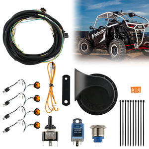 Indicadores Led marcador de remolque luz amarilla Blanca Roja lámpara de señal de giro para Can-Am <span class=keywords><strong>Maverick</strong></span> X3 Polaris RZR <span class=keywords><strong>Kawasaki</strong></span> - Product Image 1