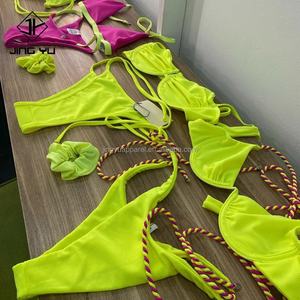Fabricante de Trajes de Baño y Bikinis Personalizados 2024, Bikinis para Mujer al por Mayor, Bikinis de Tela Ecológica RPET Personalizados - Product Image 6