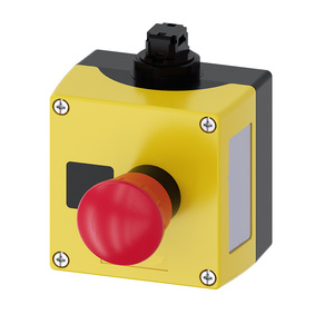 Équipement de sécurité pour l'automatisation, pièces détachées, bouton d'arrêt d'urgence étanche, unité 3SU18010NB104HB2 - Product Image 2