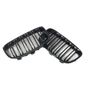 Per <span class=keywords><strong>bmw</strong></span> 1Serie F20 Gloss Nero Della Maglia Della griglia di Materiale ABS Paraurti Anteriore Griglia - Product Image 4