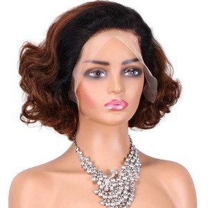 1b/4 #   วิกผมแท้เวียดนามคุณภาพใหม่ ทรงบ๊อบสั้น ทรงพิกซี่คัท วิกผมบ๊อบแบบมีเชือกผูกด้านหน้า สำหรับผู้หญิง - Product Image 2