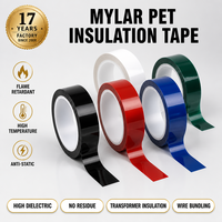 Pita Masking PET Mylar Khusus dengan Perekat Akrilik Sensitif Tekanan untuk Perlindungan Permukaan Suhu Tinggi