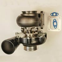 Turbo T4 v-band. 96 sıcak siyah. 75 soğuk kütük tekerlek 78turbocharger turboşarj 1000HP