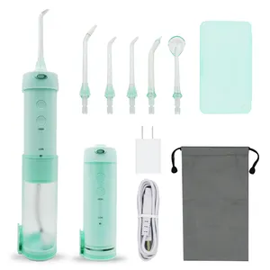 Reduce Bacteria Dental Care Water Flosser Protect Dental Oral Gum Tooth Flosser for Travel and Home Use Rechargeable 300ML