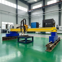 Machine de découpe plasma CNC à portique 1560 2060 avec moteur et engrenages pour une haute productivité dans la découpe d'acier inoxydable et l'aérospatiale