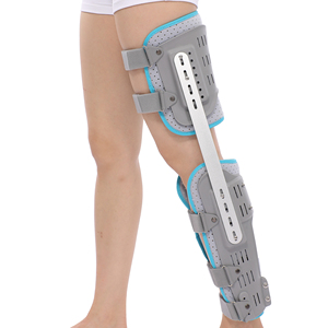 Rodillera ortopédica médica con doble bisagra, <span class=keywords><strong>ortesis</strong></span> <span class=keywords><strong>articulada</strong></span>, fijador de rodilleras, soporte - Product Image 3