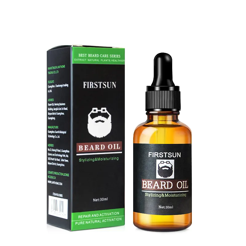 OEM and private label service 30 ml 100% Natural Beard Oil