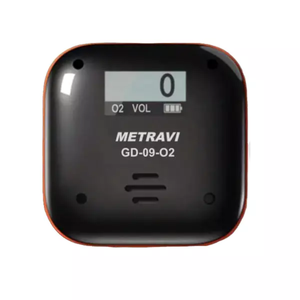 เครื่องตรวจจับก๊าซออกซิเจนแบบพกพา Metravi GD-09-02 พร้อมเสียงเตือน/ไฟ LED/ระบบสั่น วัสดุ PVC รับประกัน 1 ปี - Product Image 1