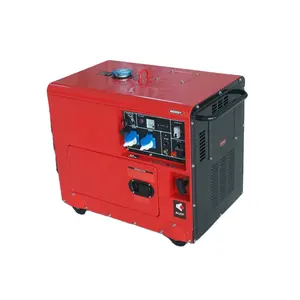 Generator Diesel Tipe Senyap Udara Keren 10KW Mode Kualitas Tinggi